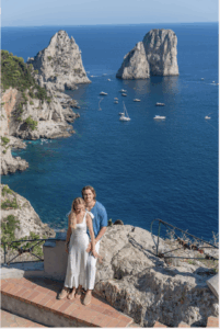 Sessão de Fotos em Capri com drone
